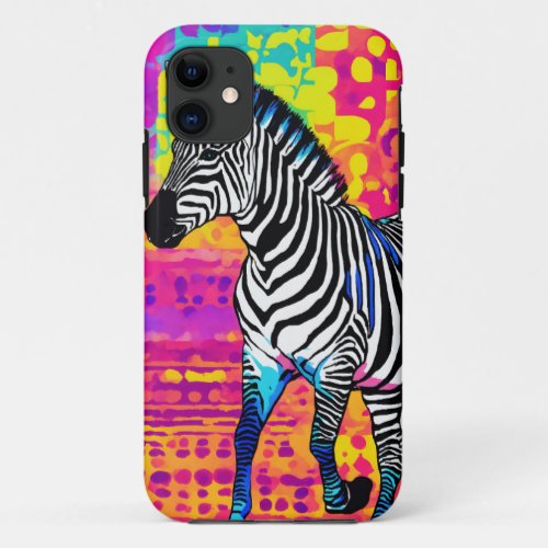Zebra Chic Phone Cover Striking Zebra Print Case W