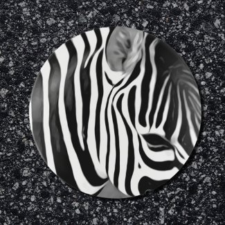 Zebra close up modern  art