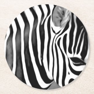 Zebra close up print  