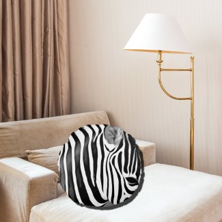 Zebra close up print
