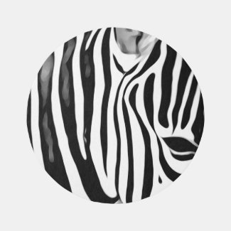 Zebra close up print
