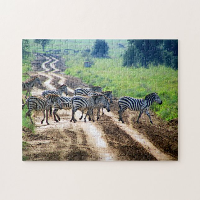 zebra crossing jigsaw puzzle (Horizontal)