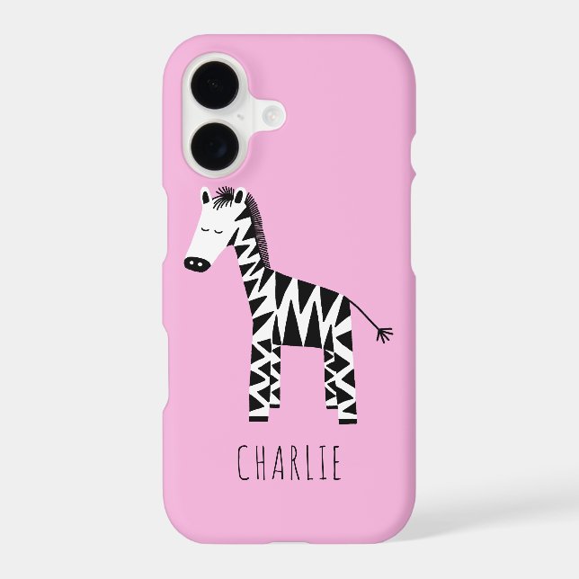 Zebra cute kids Case-Mate iPhone case (Back)