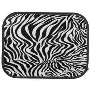 Zebra design  car floor mat