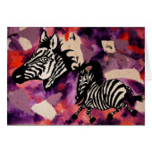 Zebra Dreams Cards (Front Horizontal)