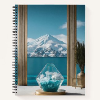 Zebra Dreams Spiral Notebook