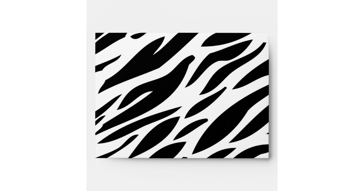 zebra envelope | Zazzle.com