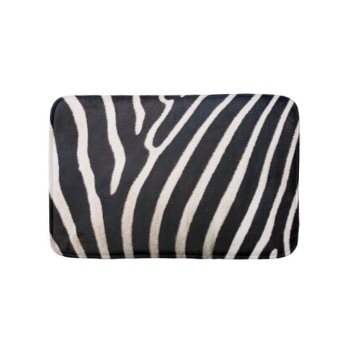 Zebra Essence Authentic Skin Pattern Bath Mat
