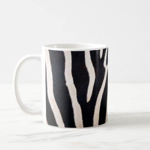 Zebra Essence Authentic Skin Pattern Coffee Mug