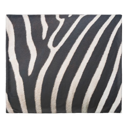 Zebra Essence Authentic Skin Pattern Duvet Cover