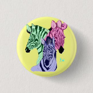 Zebra Eyesore Button