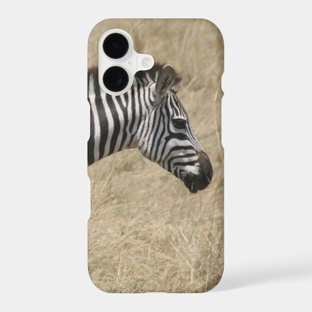 zebra face iphone case (Back)