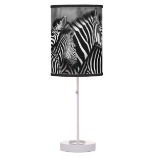 safari african table lamp