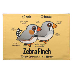 Zebra Finch Statistics Placemat 20