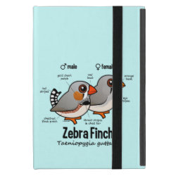 Zebra Finch Statistics Powis iCase iPad Mini Case with Kickstand