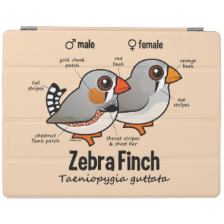 Zebra Finch Statistics iPad Smart Cover
