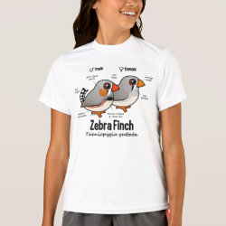 Zebra Finch Statistics Women's Basic Long Sleeve T-Shirt
