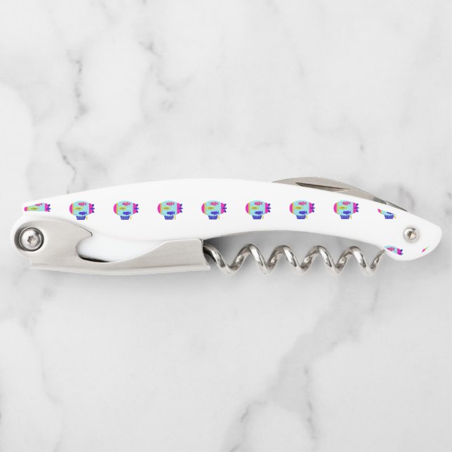 Zebra Fish in a Zeppelin Waiter's Corkscrew (Front)