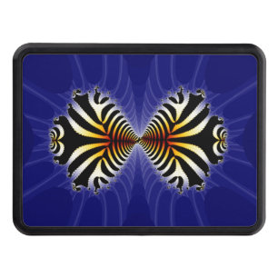 Zebra Fish Kiss Hitch Cover