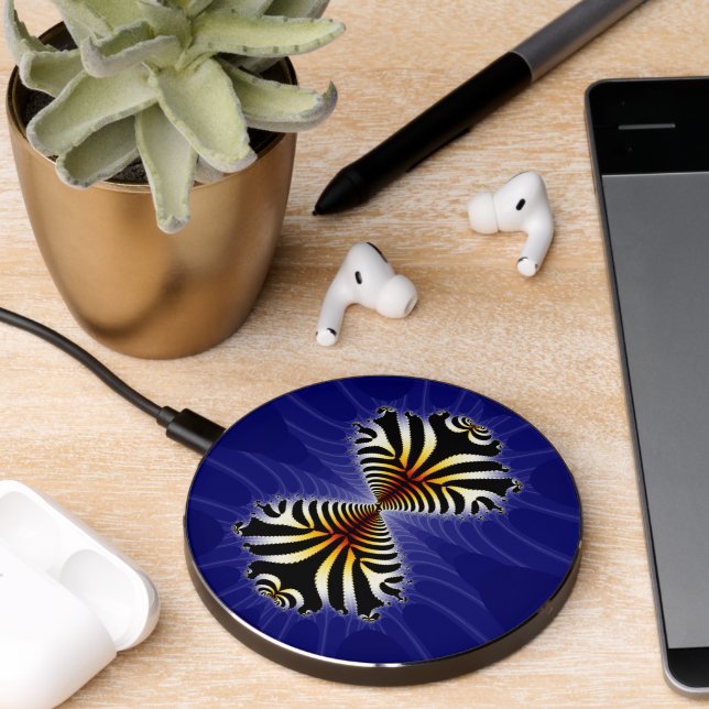 Zebra Fish Kiss Wireless Charger (Desk 2)