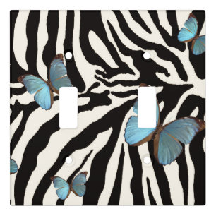 Zebra Fly Lightswitch Cover