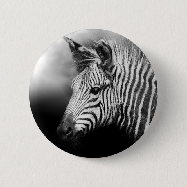 Zebra Foal Button (Front)