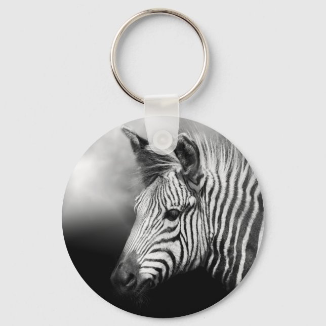 Zebra Foal Keychain (Front)