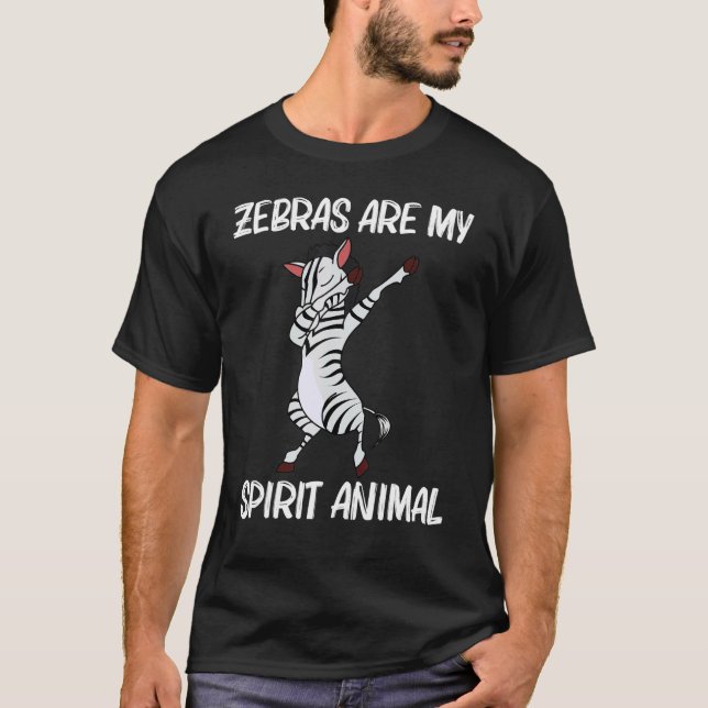 Zebra For Men Women African Zoo Animal  2 T-Shirt (Front)