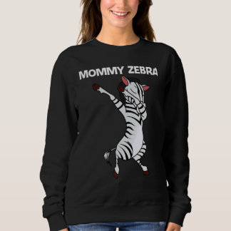 Zebra For Women Mom African Zoo Animal Sweatshirt