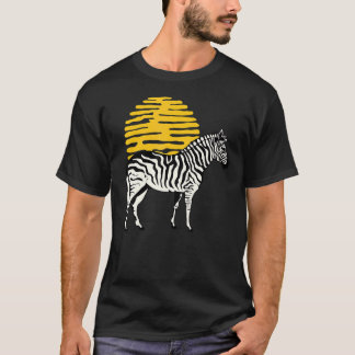 Zebra Graphic Cute Print Love Nature Zebras Wildli T-Shirt