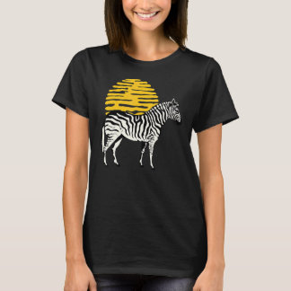 Zebra Graphic Cute Print Love Nature Zebras Wildli T-Shirt