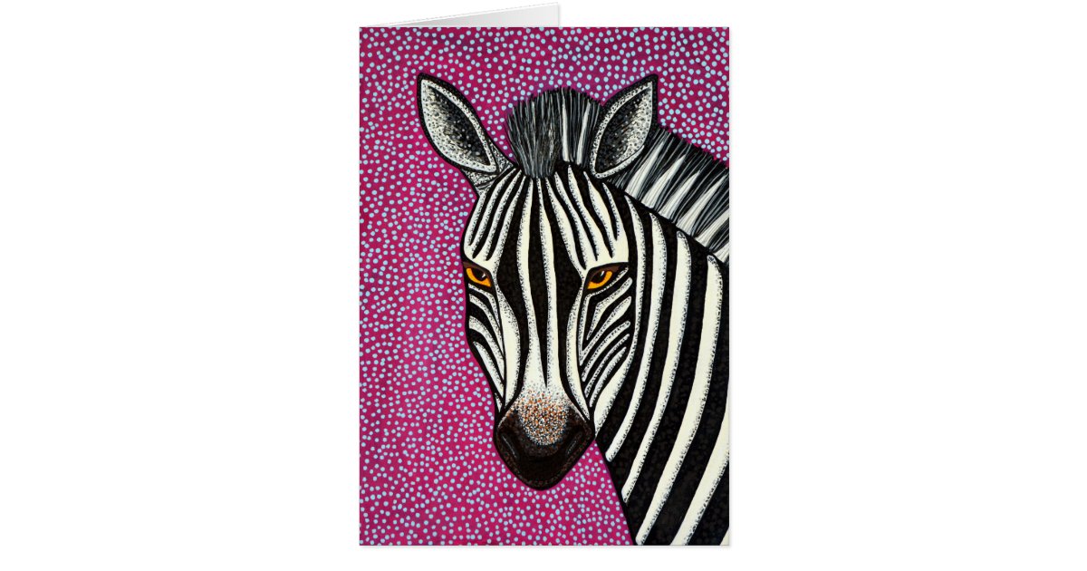 Fresh 15 Zebra Greeting Card