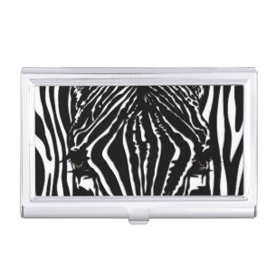 Zebra Head Case For Business Cards