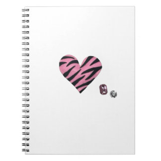 Zebra-heart Notebook