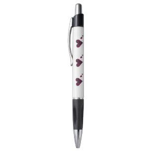 Zebra-heart Pen