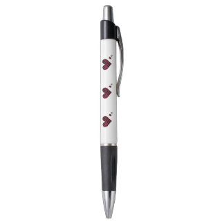 Zebra Heart Pen