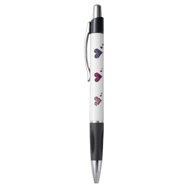 Zebra-heart Pen (Top (Vertical))