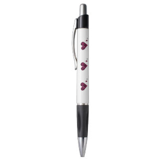 Zebra-heart Pen