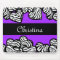 Zebra hearts mousepad