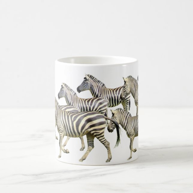 Zebra herd mug (Center)