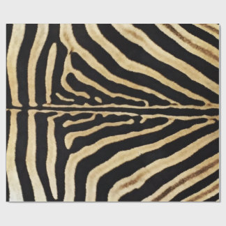 Zebra Hyde Decoupage Posters Wrapping Paper
