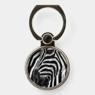 Zebra Illusion Phone Ring Stand