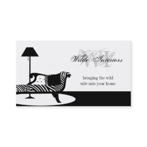 Zebra Interior Design : Business Cards