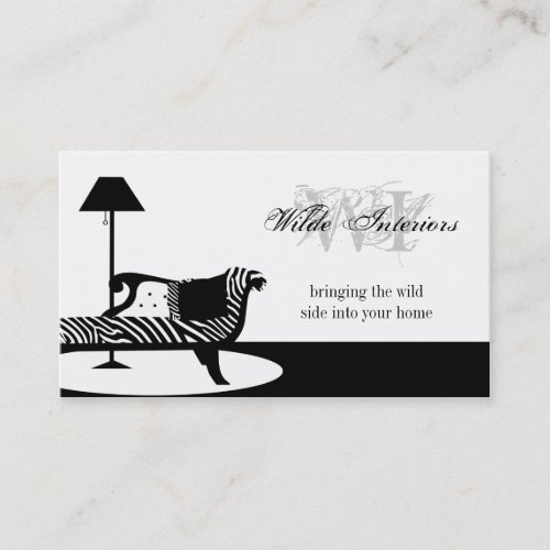 Zebra Interior Design : Business Cards