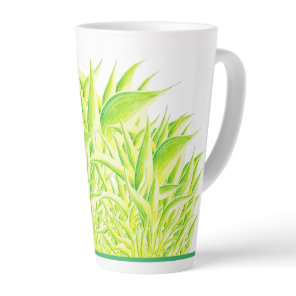 Zebra Iris on a Large Latte Mug