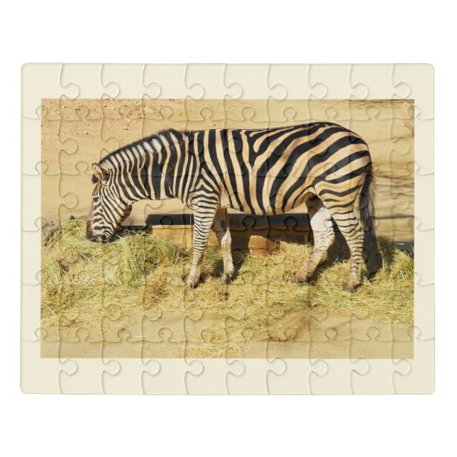 Zebra Jigsaw Puzzle (Puzzle Horizontal)