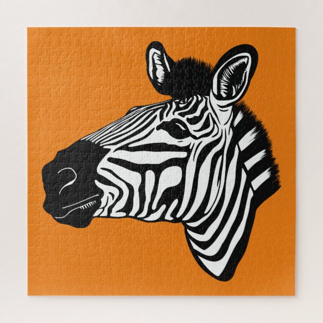 Zebra Jigsaw Puzzle (Vertical)