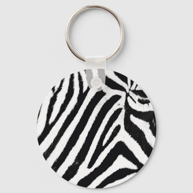 Zebra Keychain (Front)