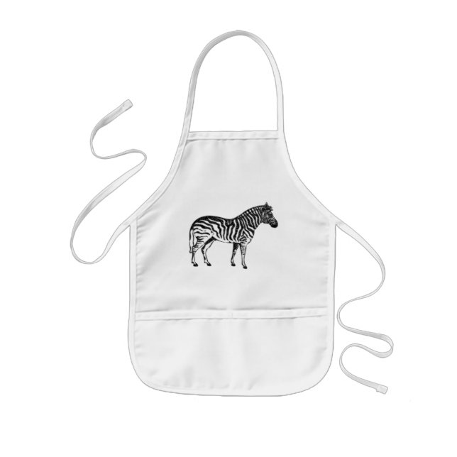 Zebra Kids' Apron (Front)