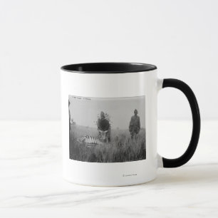 Zebra Killed by Natives in Africa Photograph Mug